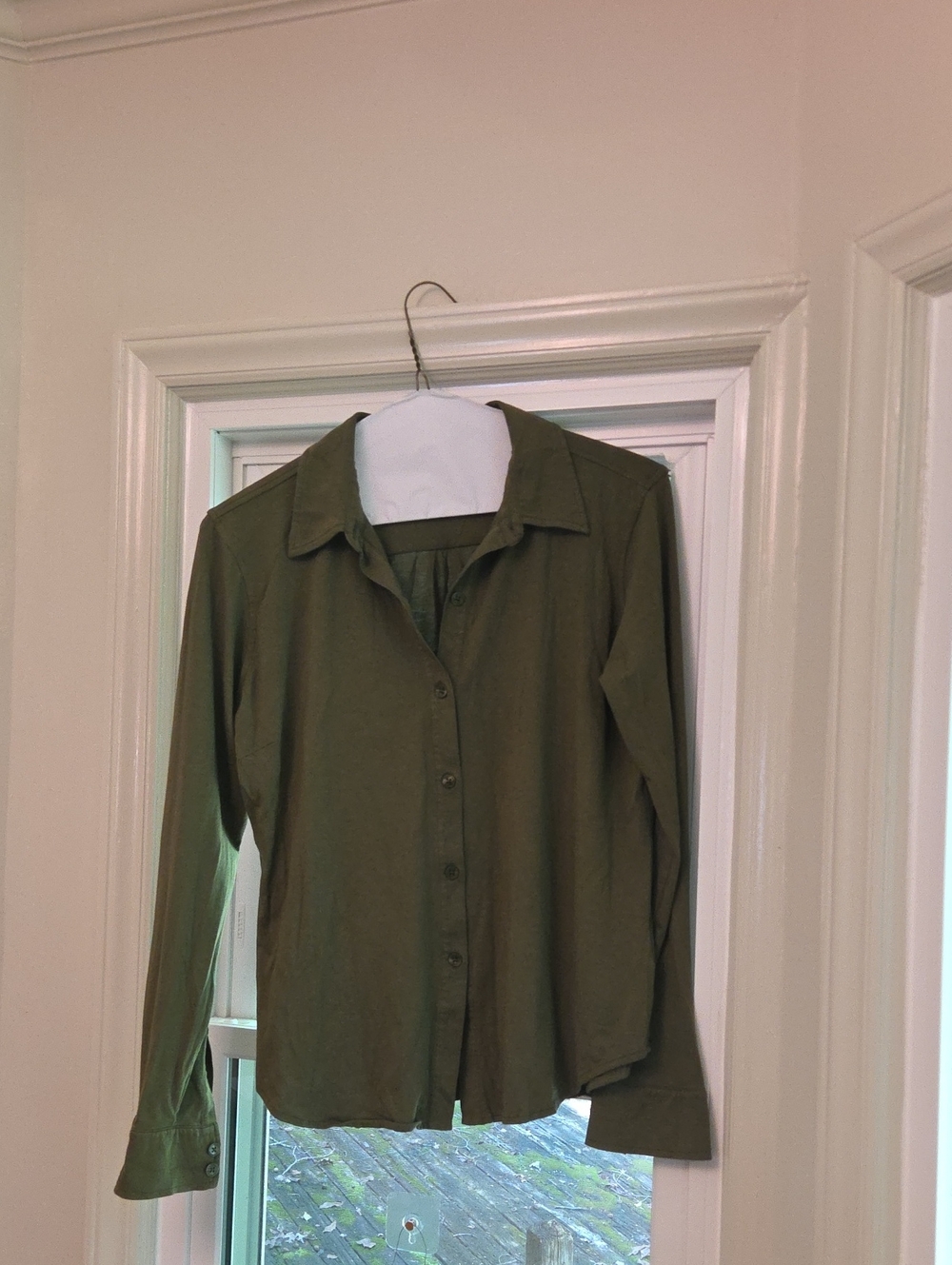 Anatomie Olive Green Lightweight Top